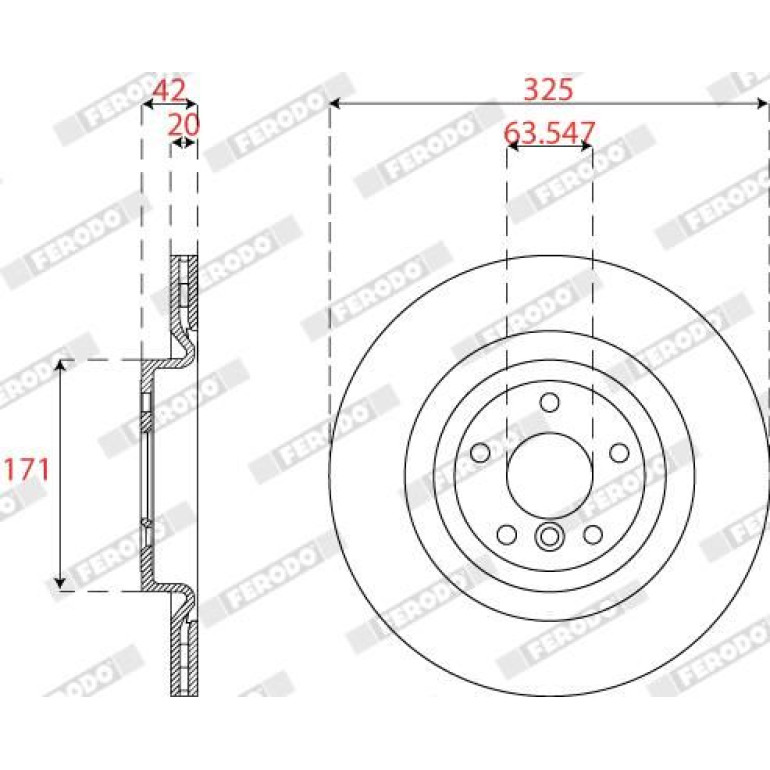 Bremsscheibe DDF2733C Bremsscheibe DDF2733C