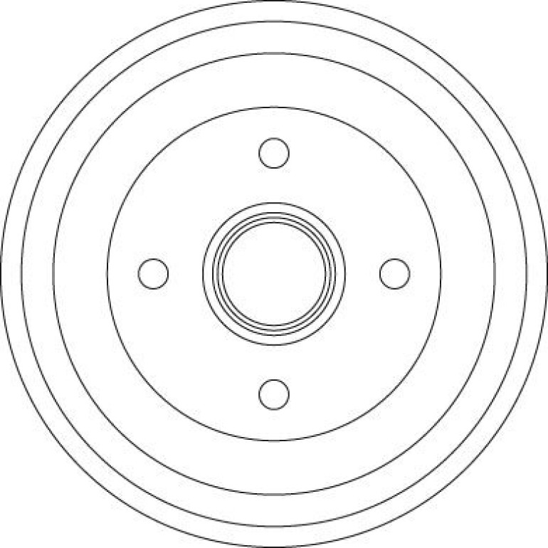 Bremstrommel DB4308MR