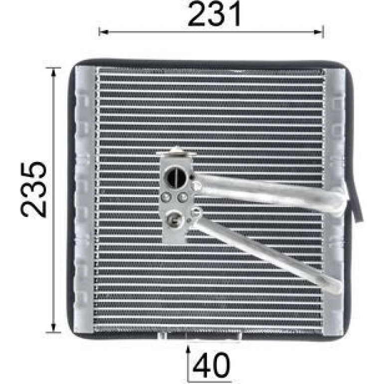 Verdampfer, Klimaanlage AE 93 000P Verdampfer, Klimaanlage AE 93 000P