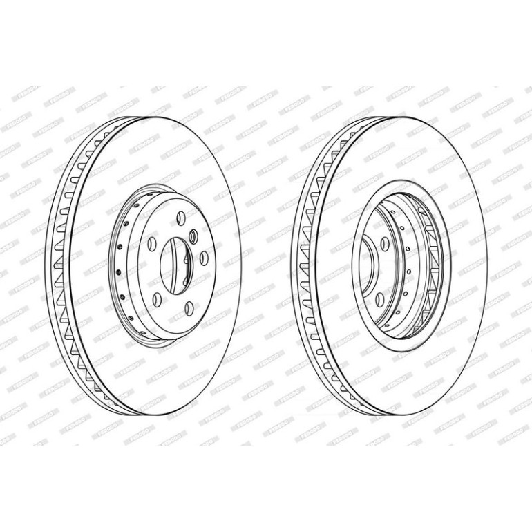 Bremsscheibe DDF2625RVC-1 Bremsscheibe DDF2625RVC-1