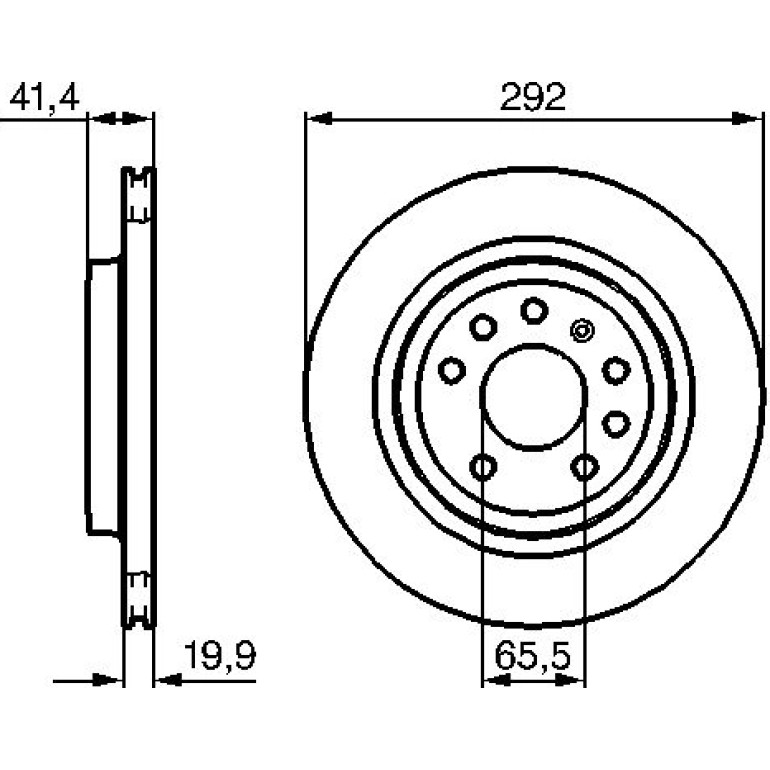 Bremsscheibe 0 986 479 142 Bremsscheibe 0 986 479 142