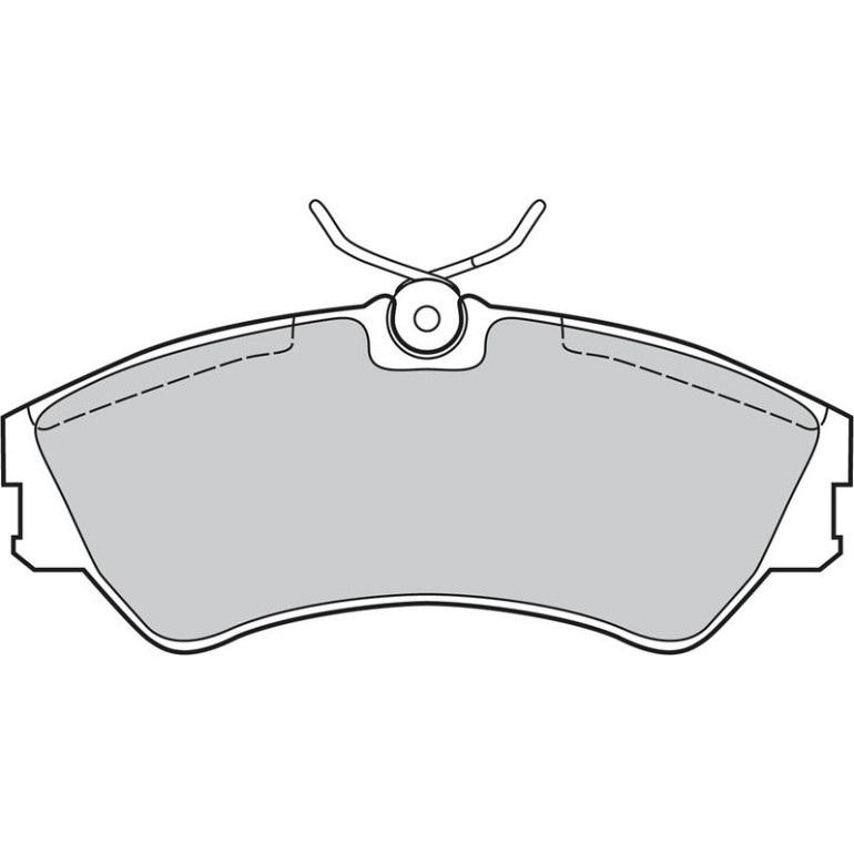 Bremsbelagsatz, Scheibenbremse 598025 Bremsbelagsatz, Scheibenbremse 598025