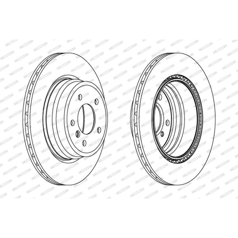 Bremsscheibe DDF1812C-1 Bremsscheibe DDF1812C-1