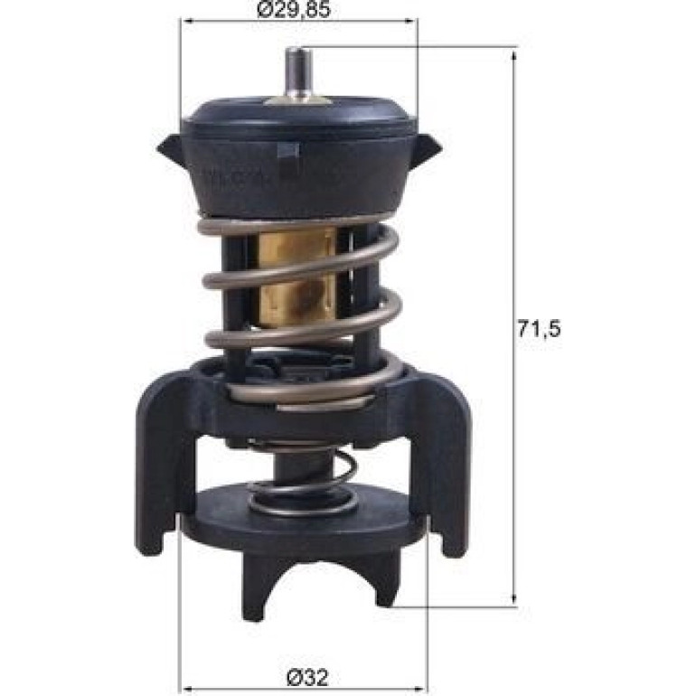 Thermostat, Kühlmittel TX 251 94D Thermostat, Kühlmittel TX 251 94D