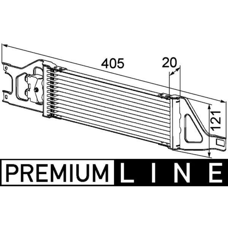 Ölkühler, Automatikgetriebe CLC 57 000P Ölkühler, Automatikgetriebe CLC 57 000P