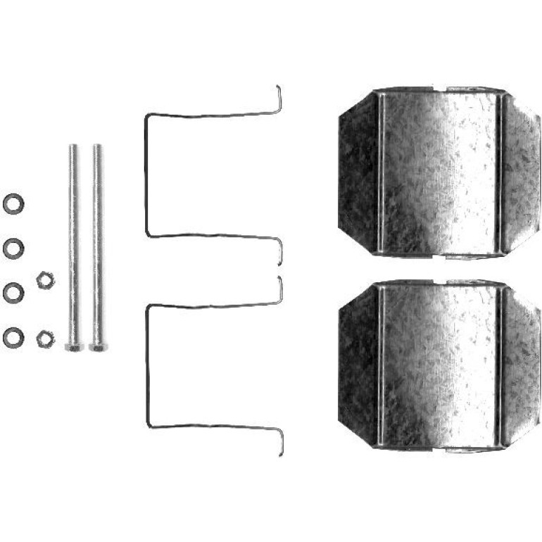 Zubehörsatz, Scheibenbremsbelag 8DZ 355 202-751 Zubehörsatz, Scheibenbremsbelag 8DZ 355 202-751