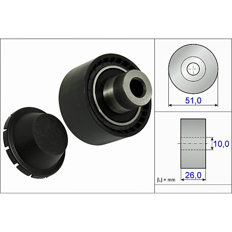 Umlenk-/Führungsrolle, Keilrippenriemen 532 0334 10 Umlenk-/Führungsrolle, Keilrippenriemen 532 0334 10