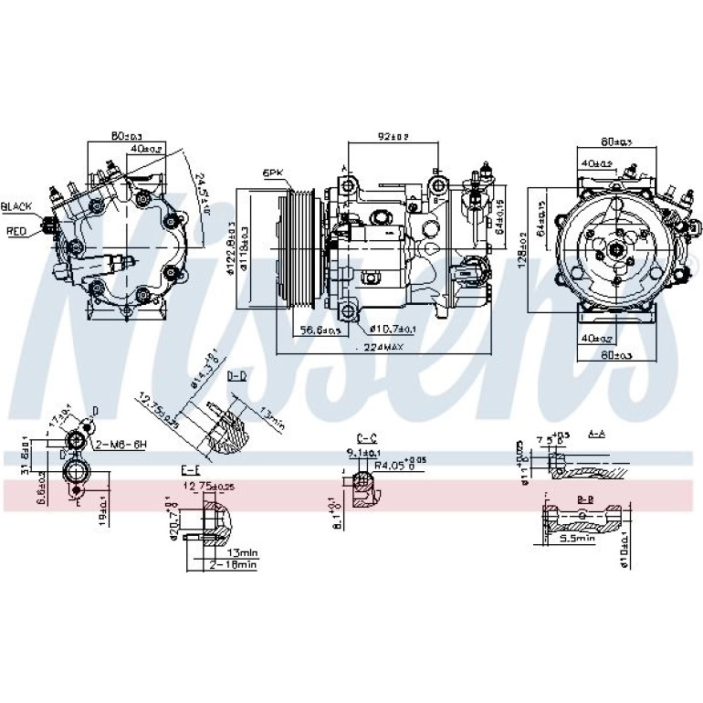 Kompressor, Klimaanlage 890744 Kompressor, Klimaanlage 890744