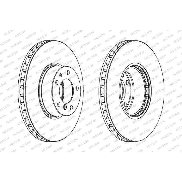 Bremsscheibe DDF606-1