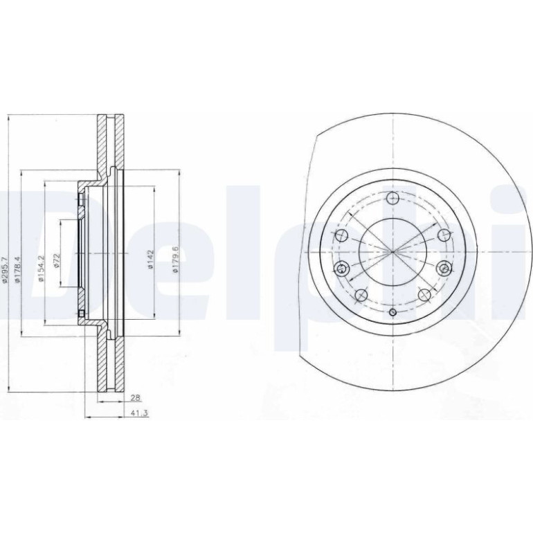 Bremsscheibe BG4256 Bremsscheibe BG4256