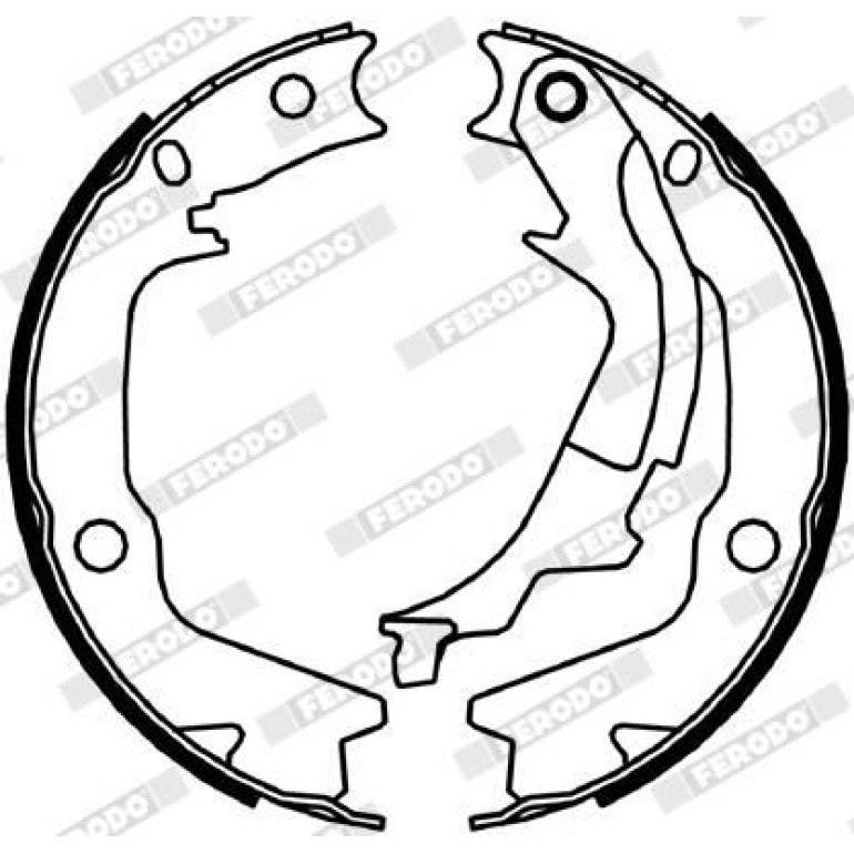 Bremsbackensatz, Feststellbremse FSB4045 Bremsbackensatz, Feststellbremse FSB4045