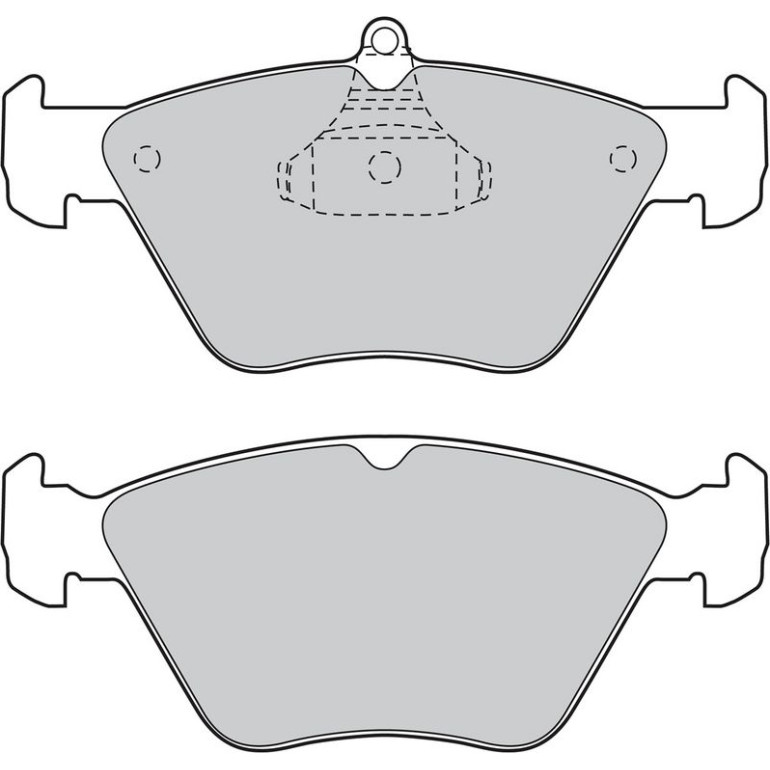 Bremsbelagsatz, Scheibenbremse 598050 Bremsbelagsatz, Scheibenbremse 598050