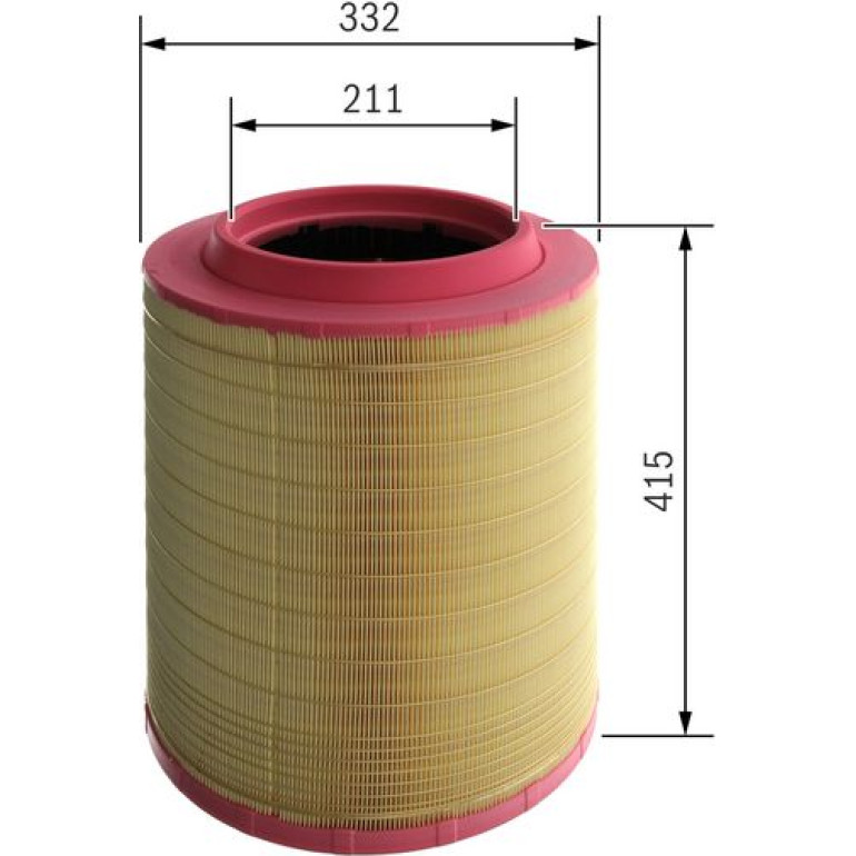 BOSCH F 026 400 535 Luftfilter BOSCH F 026 400 535 Luftfilter