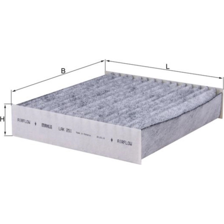 Filter, Innenraumluft LAK 251