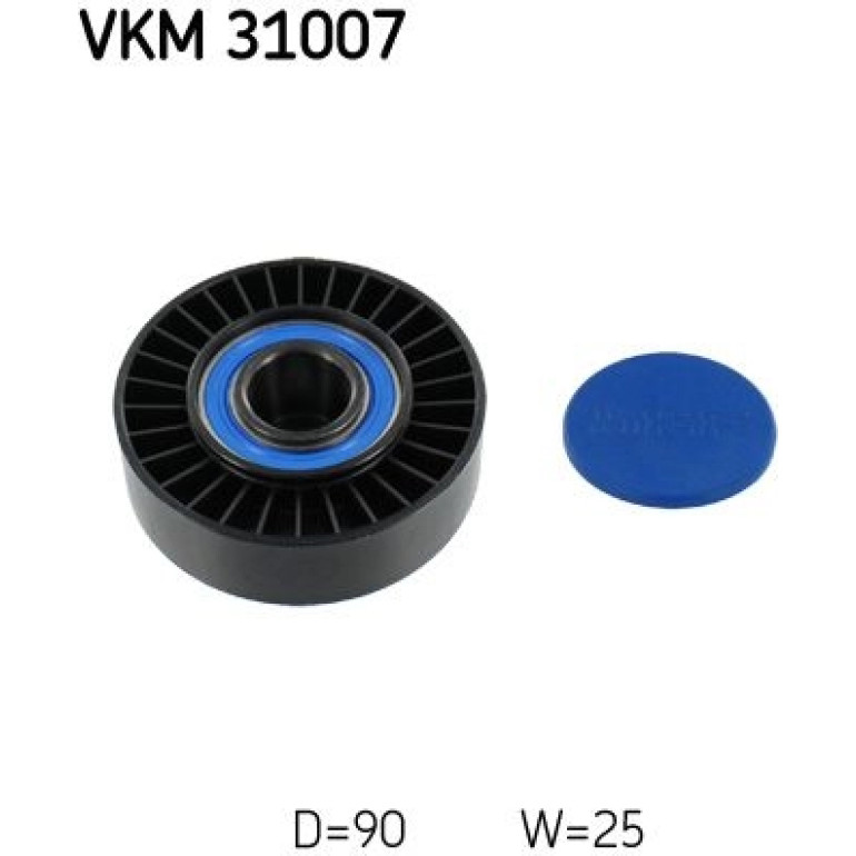 Umlenk-/Führungsrolle, Keilrippenriemen VKM 31007