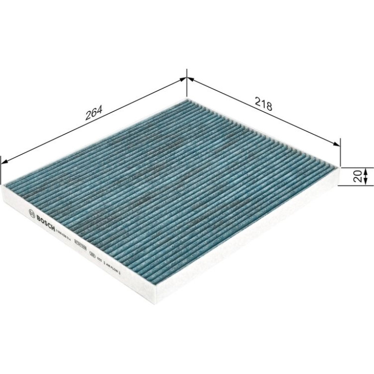 BOSCH 0 986 628 514 Innenraumfilter