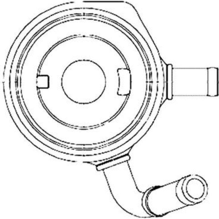 Ölkühler, Motoröl CLC 195 000S Ölkühler, Motoröl CLC 195 000S