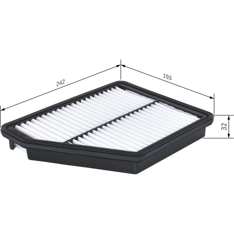 BOSCH 1 457 433 584 Luftfilter BOSCH 1 457 433 584 Luftfilter