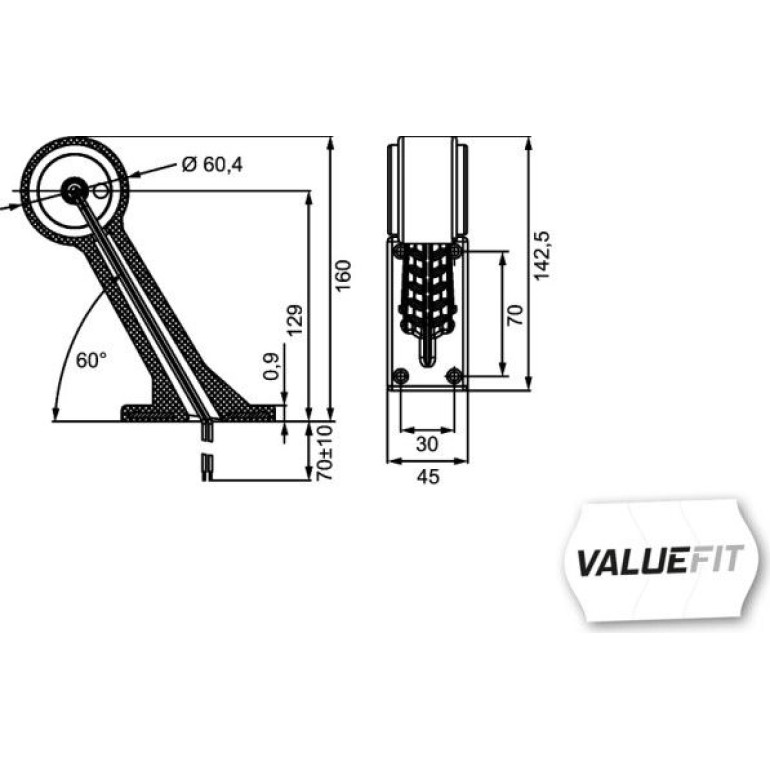 Umrissleuchte 2XS 357 004-031