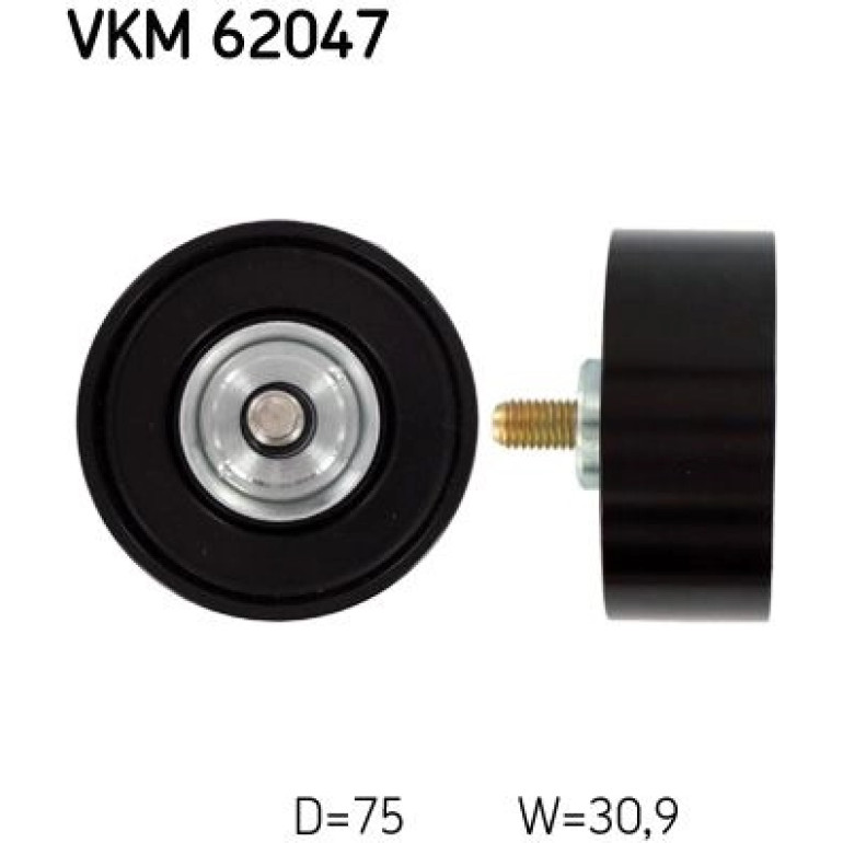 Umlenk-/Führungsrolle, Keilrippenriemen VKM 62047 Umlenk-/Führungsrolle, Keilrippenriemen VKM 62047