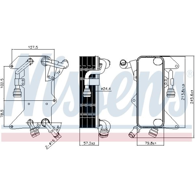 Ölkühler, Automatikgetriebe 90894