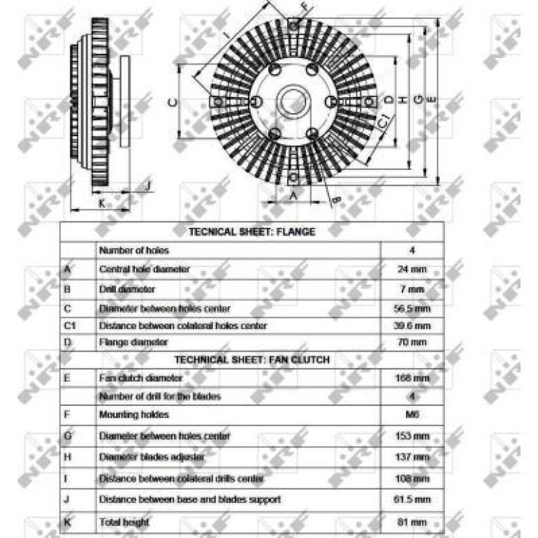 Kupplung, Kühlerlüfter 49549 Kupplung, Kühlerlüfter 49549