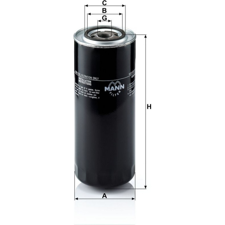 Kraftstofffilter WK 11 102/5 Kraftstofffilter WK 11 102/5