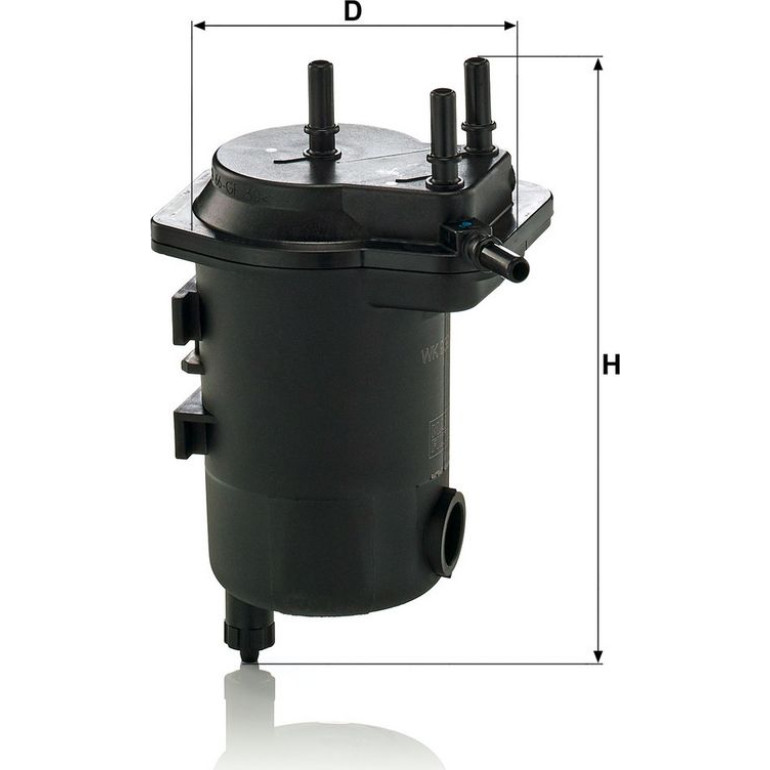 Kraftstofffilter WK 939/17 X Kraftstofffilter WK 939/17 X