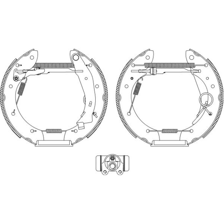 Bremsbackensatz 8DB 355 004-351