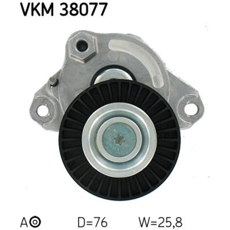 Spannrolle, Keilrippenriemen VKM 38077