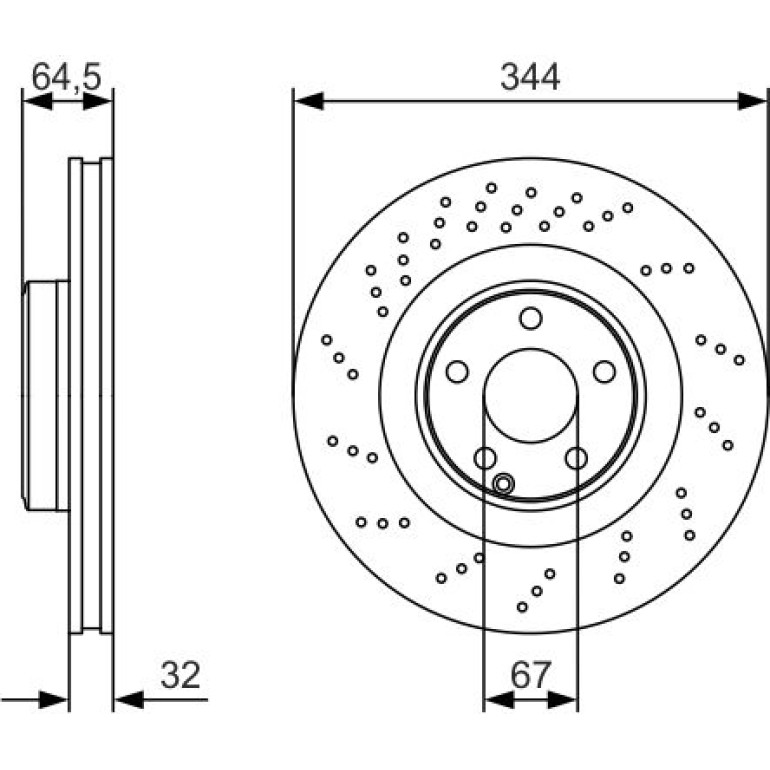 Bremsscheibe 0 986 479 A17