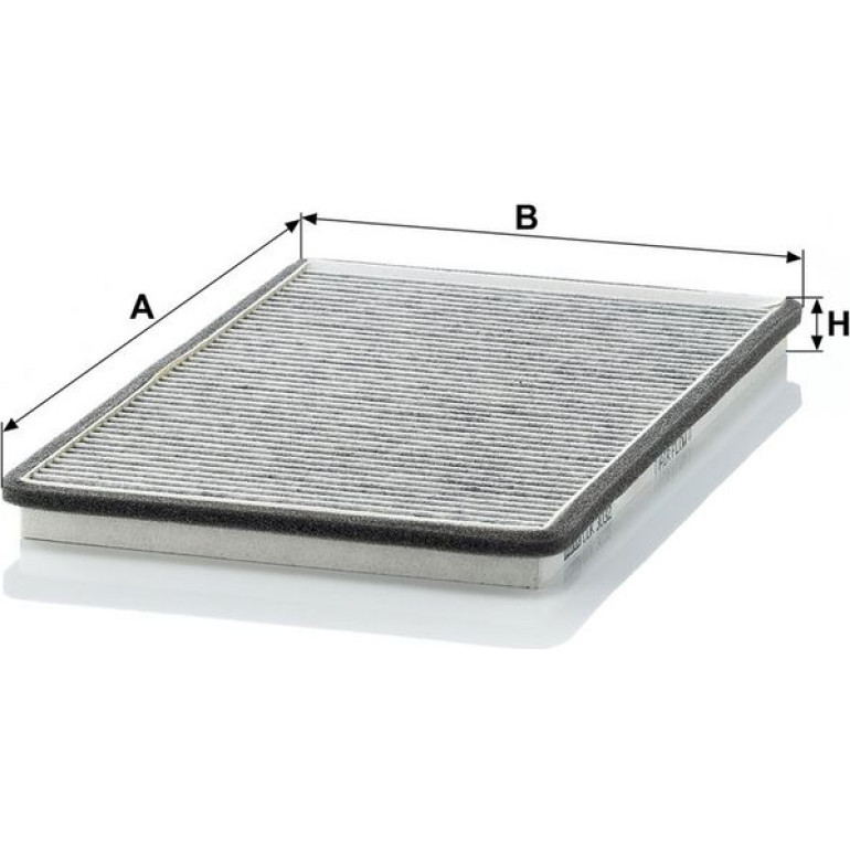MANN-FILTER CUK 3032 Innenraumfilter, Aktivkohlefilter MANN-FILTER CUK 3032 Innenraumfilter, Aktivkohlefilter
