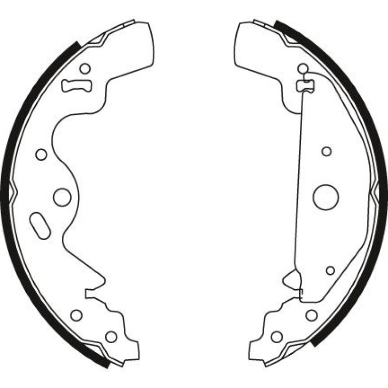 Bremsbackensatz GS8477 Bremsbackensatz GS8477