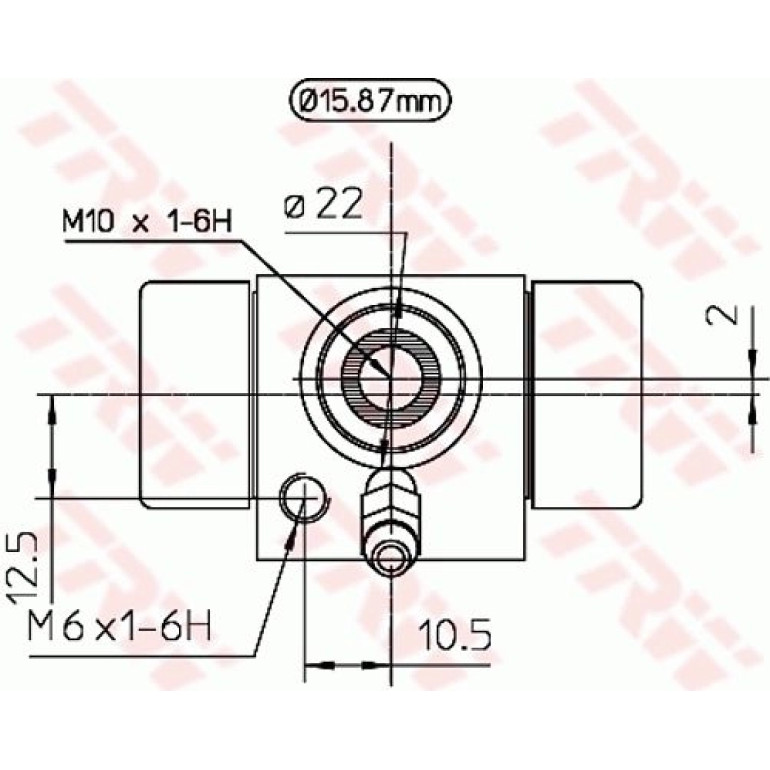 Radbremszylinder BWB111A Radbremszylinder BWB111A