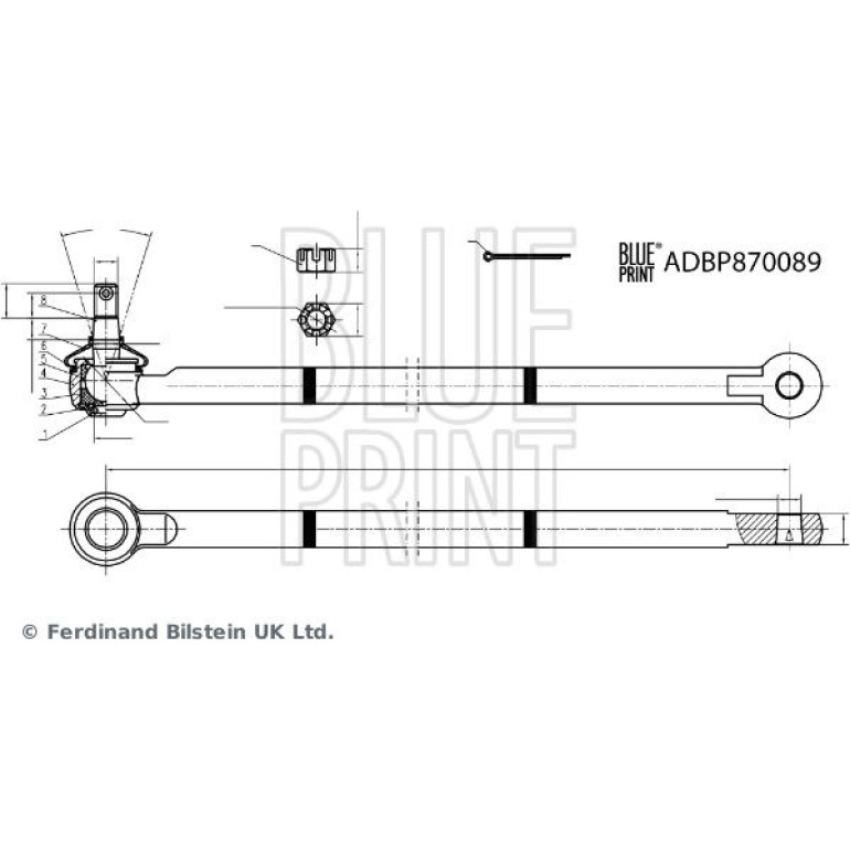 Lenkstange ADBP870089 Lenkstange ADBP870089