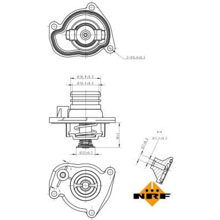 Thermostat, Kühlmittel 725008