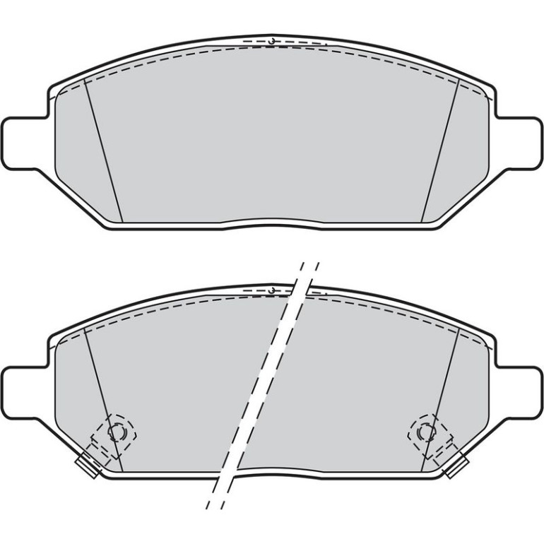 Bremsbelagsatz, Scheibenbremse 601498 Bremsbelagsatz, Scheibenbremse 601498