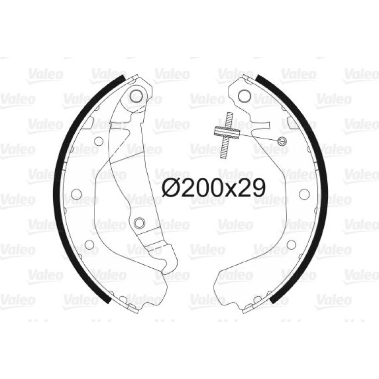 Bremsbackensatz 562039 Bremsbackensatz 562039