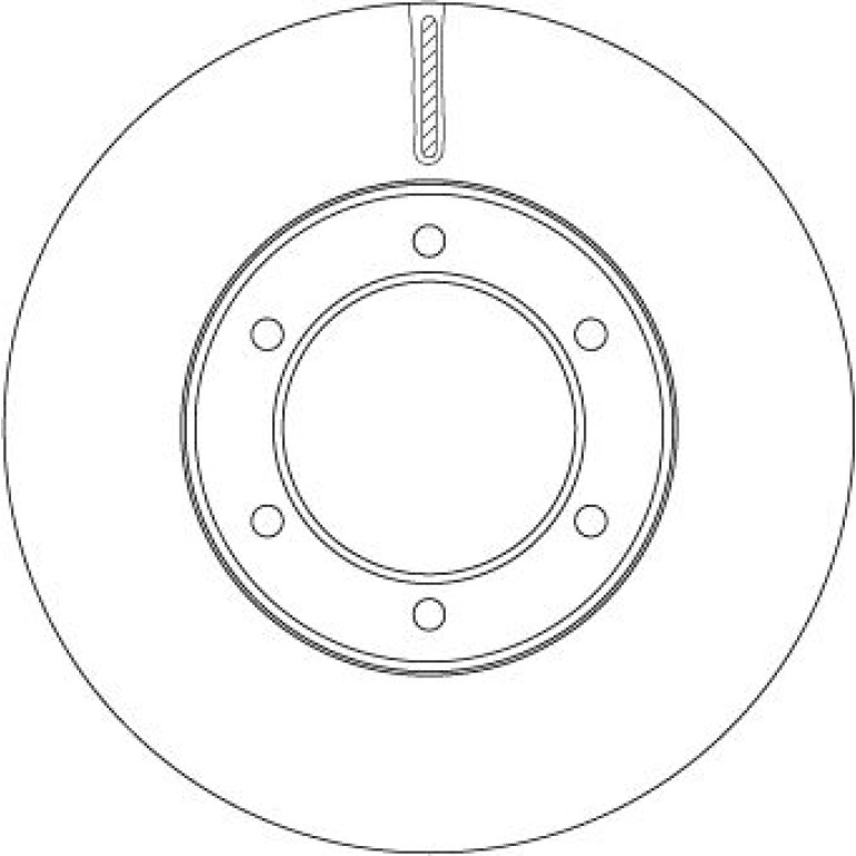 Bremsscheibe DF7412 Bremsscheibe DF7412