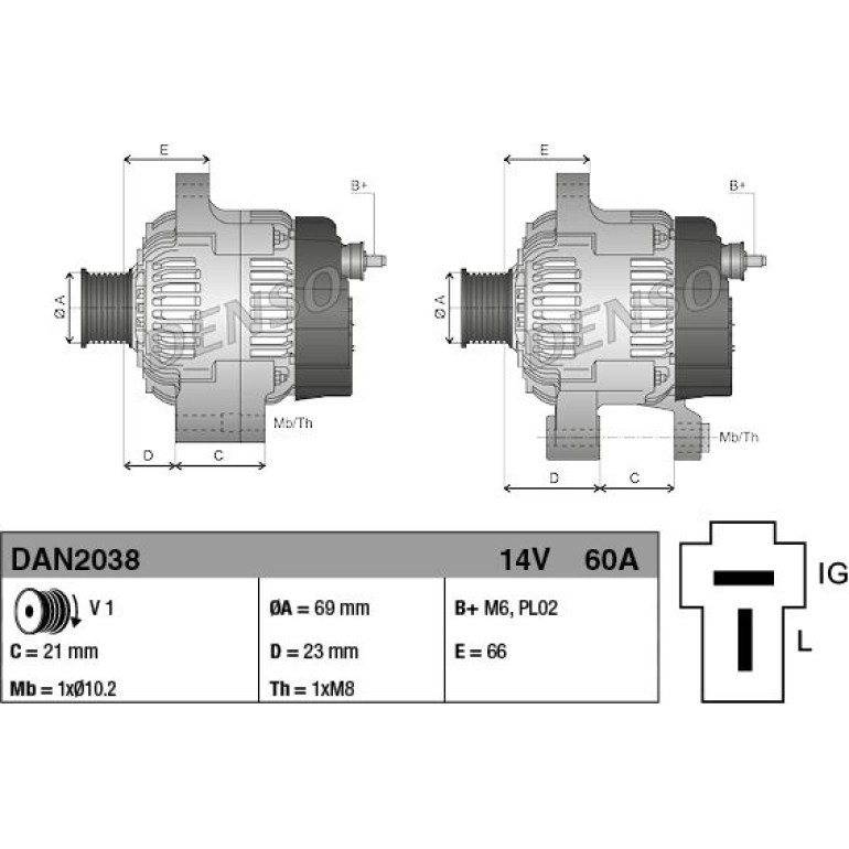 Generator DAN2038 Generator DAN2038