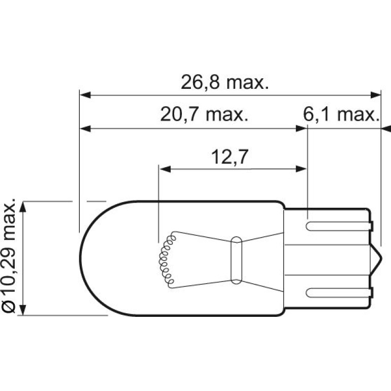 Glühlampe, Blinkleuchte 032700 Glühlampe, Blinkleuchte 032700
