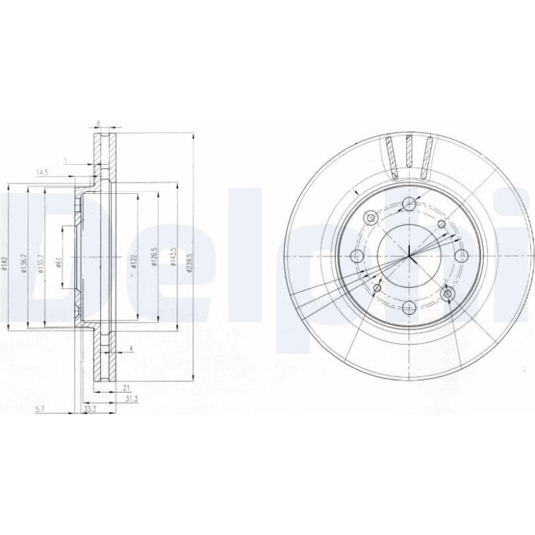 Bremsscheibe BG3794