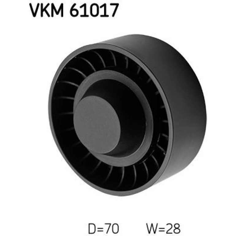 Umlenk-/Führungsrolle, Keilrippenriemen VKM 61017 Umlenk-/Führungsrolle, Keilrippenriemen VKM 61017