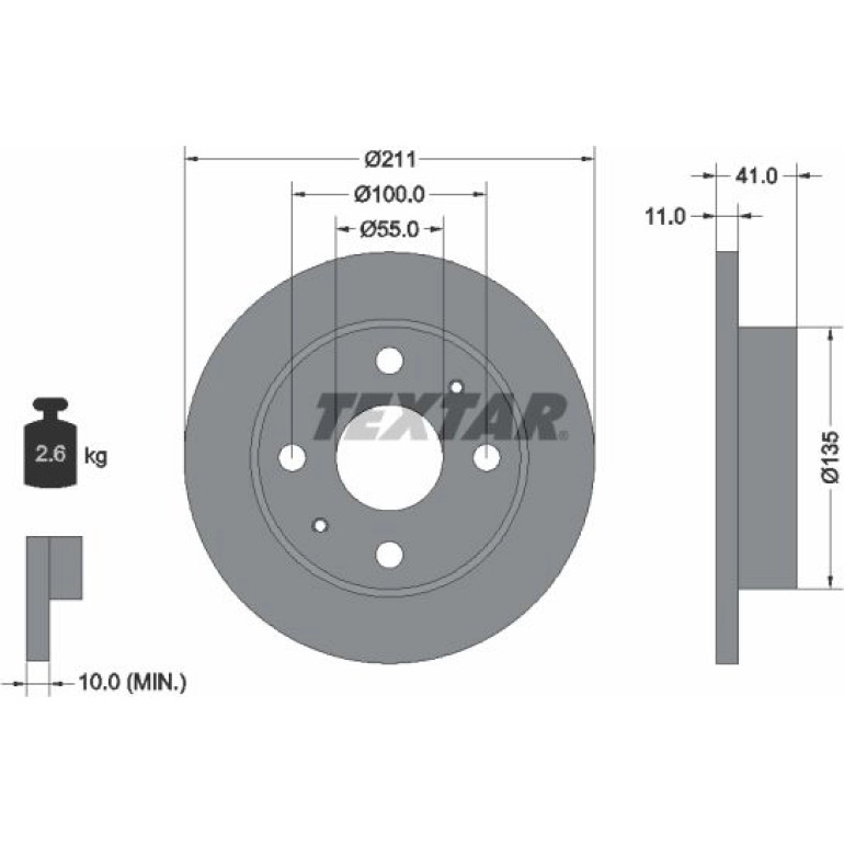 Bremsscheibe 92103700