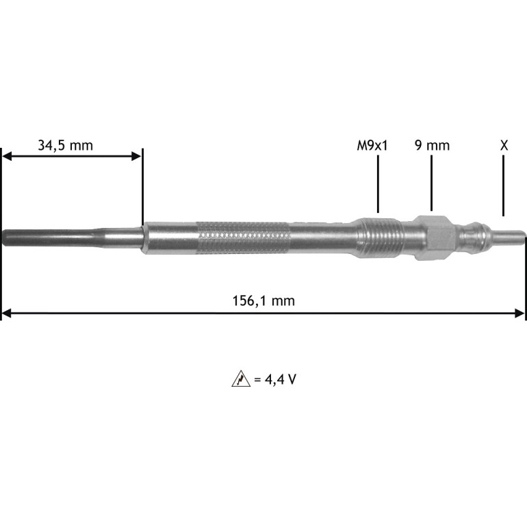 Glühkerze 345219 Glühkerze 345219