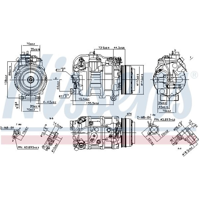 Kompressor, Klimaanlage 890218