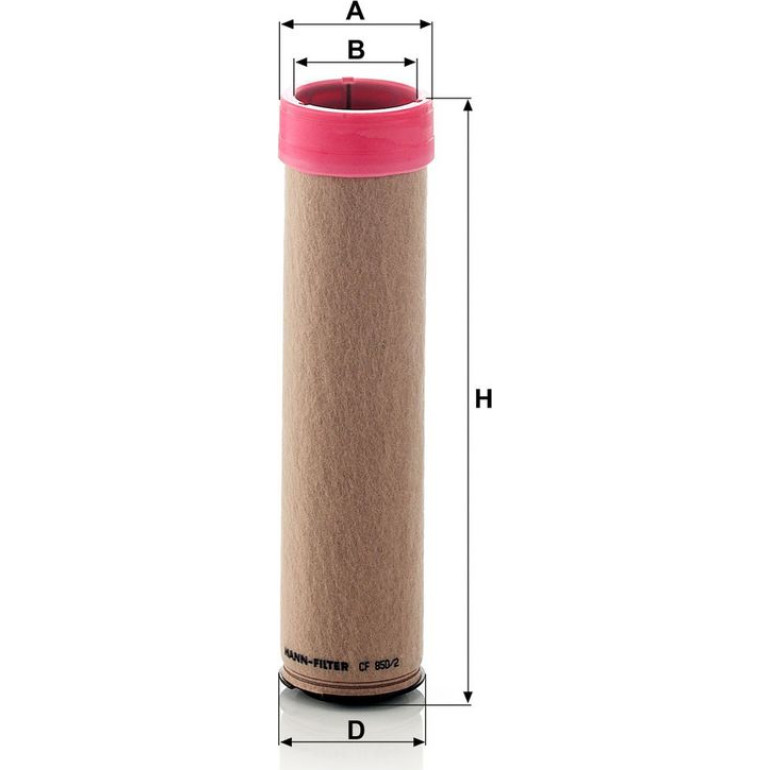 Sekundärluftfilter CF 850/2 Sekundärluftfilter CF 850/2