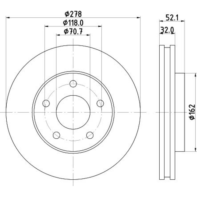 Bremsscheibe 8DD 355 106-011