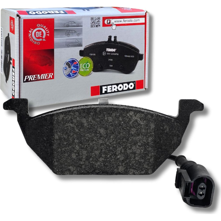 FERODO DDF927C Bremsscheibe 256x22mm + FERODO FDB1398 Bremsbeläge inkl. Verschleißwarnkontakt FERODO DDF927C Bremsscheibe 256x22mm + FERODO FDB1398 Bremsbeläge inkl. Verschleißwarnkontakt