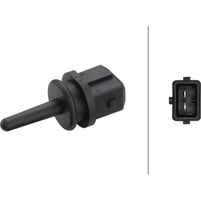 Sensor, Ansauglufttemperatur 6PT 009 109-201